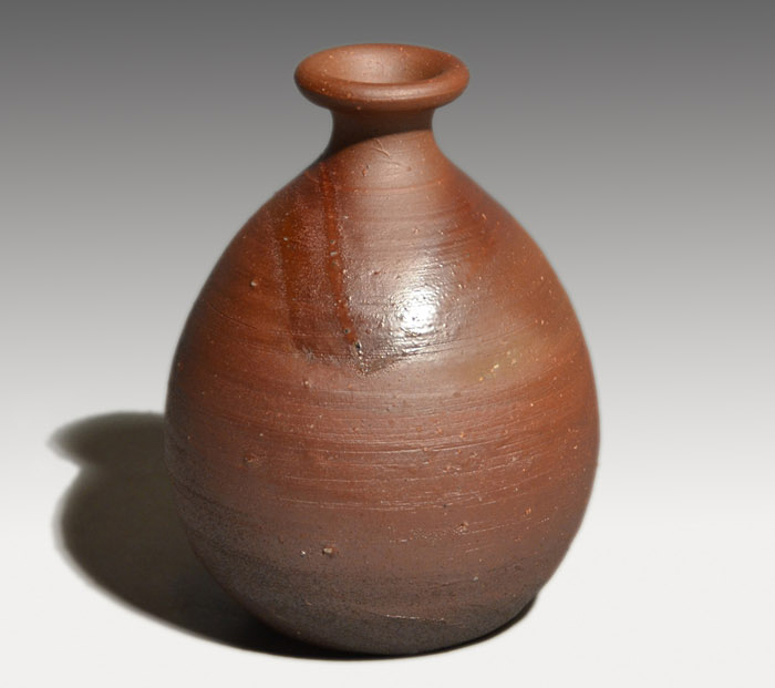 備前焼⑪蕪徳利 緋色 丁斎 【20】 備前焼⑪蕪徳利 緋色 丁斎 【20】