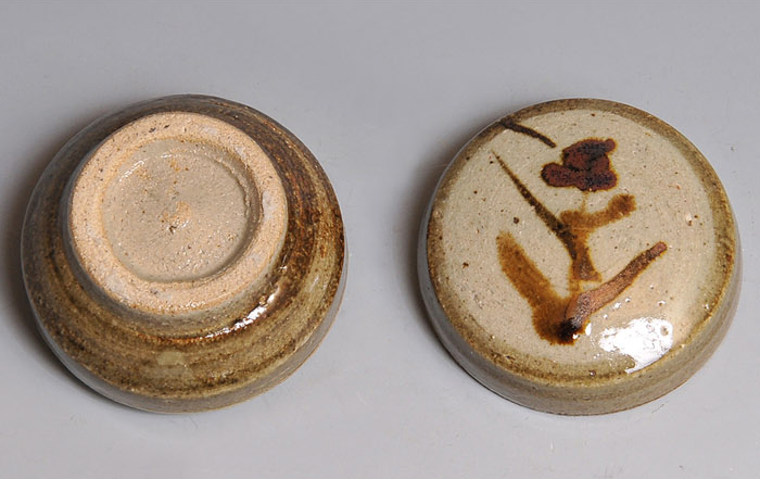 浜田庄司(作) きび文 合子 香合にも | 古美術ささき