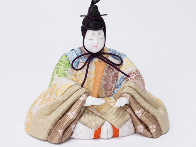 天平美人 木目込人形