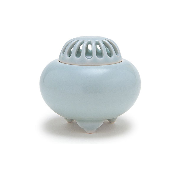 有田焼の香炉 青磁 丸型 香炉の通販 - お香専門店香源