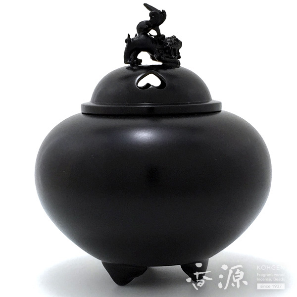 銅 獅子蓋 香炉 在銘 高22cm(LC535) 銅 獅子蓋 香炉 在銘 高22cm(LC535