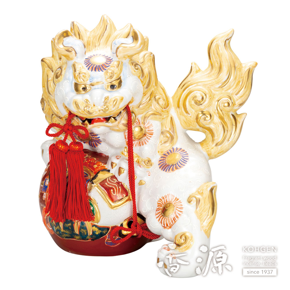 九谷焼の通販｜縁起置物 獅子 - お香専門店 香源