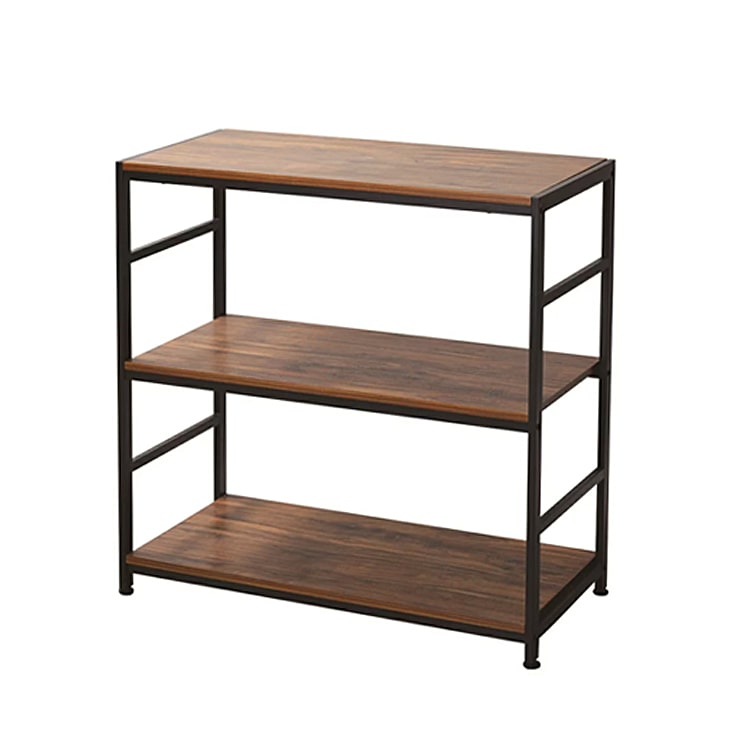 アイアンラック3段 ブラック BK 8540－85(ラック3段 ブラック