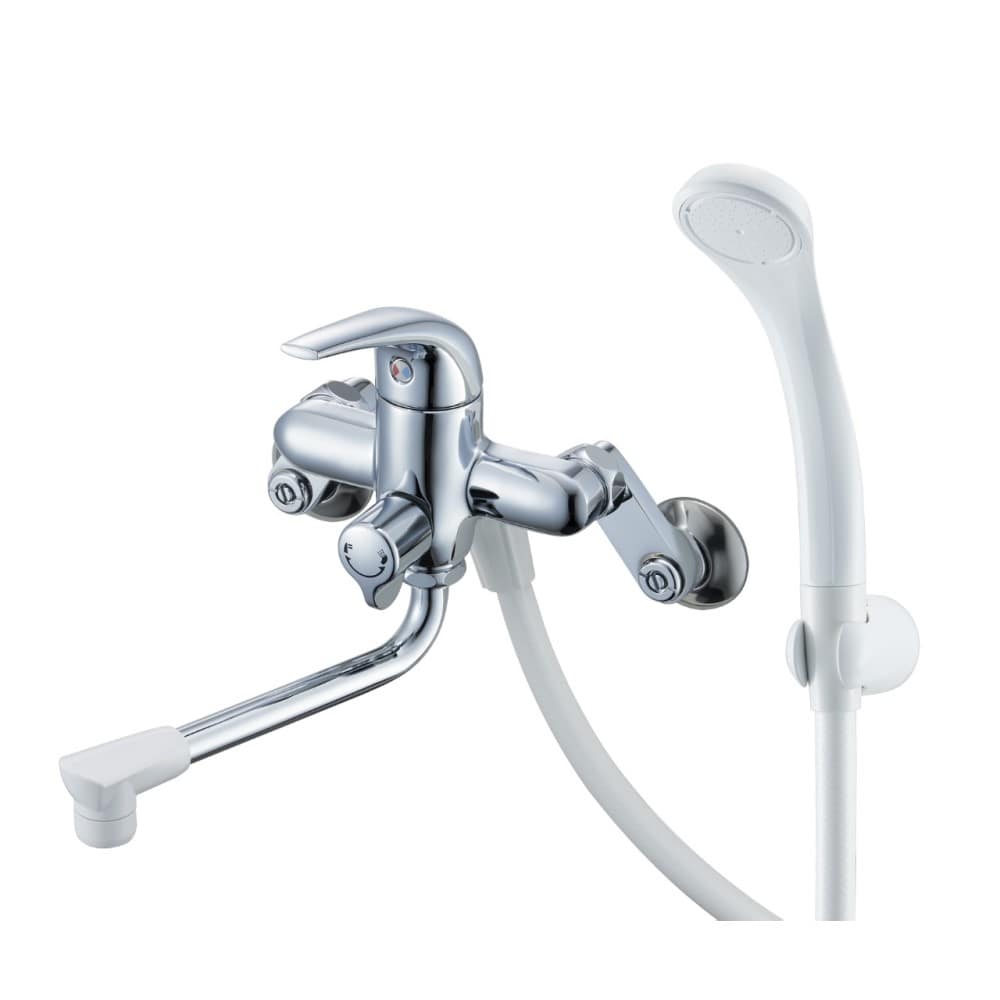 SANEI シングルシャワー混合栓 SK70-13-KN: 住宅設備・電設・水道用品