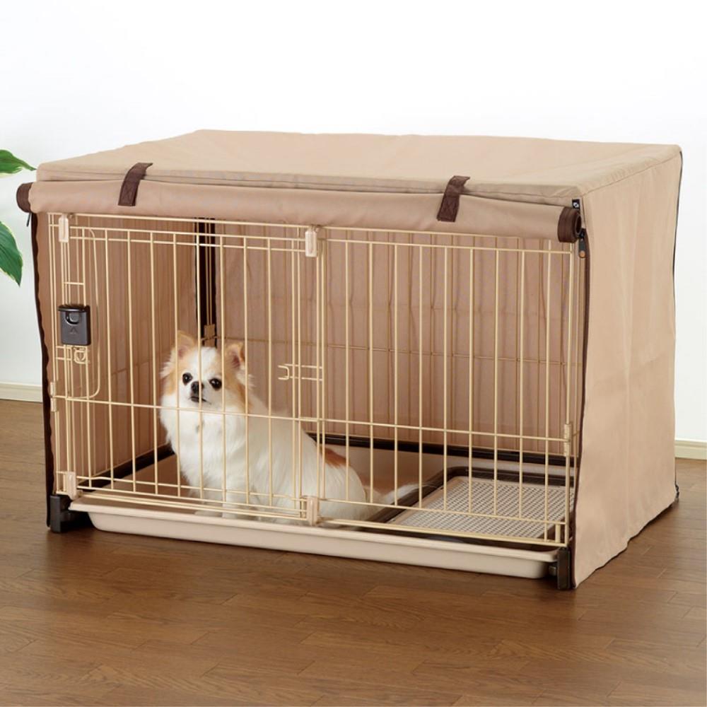 リッチェル ペットサークルカバー 90‐60 ブラウン: ペット