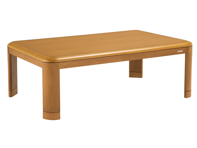 家具調こたつ 1.2x0.8 電気ヒーター付き 7段階温度設定オールシーズン