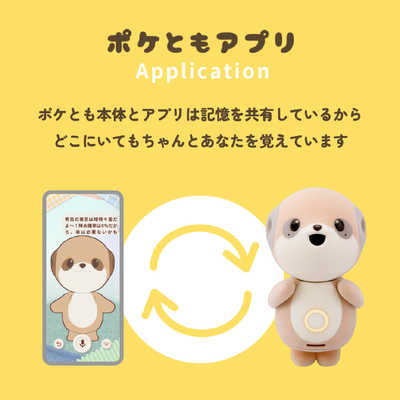 シャープ SHARP コンパニオンロボット ポケとも ホワイト SR-C01M-W の