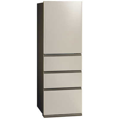 アクア AQUA 冷蔵庫 4ドア 右開き 幅60cm 362L ブライトシャンパン AQR