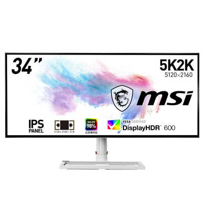 希少】MSI Prestige PS341WU 34インチ 5K2K 希少】MSI Prestige