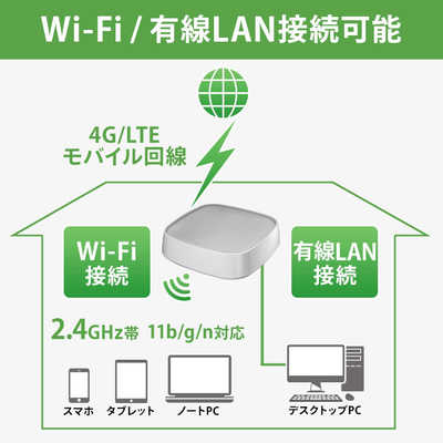 IOデータ WN-CS300FR Wi-Fiルーター 4G LTE 300Mbps n g b WN-CS300FR