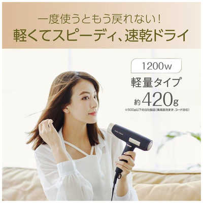 コイズミ KOIZUMI ハイスピード イオンバランスドライヤー Salon Sense