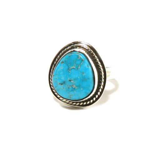 最終 スティーブアルビソ リング 14号 ナンバーエイトターコイズ