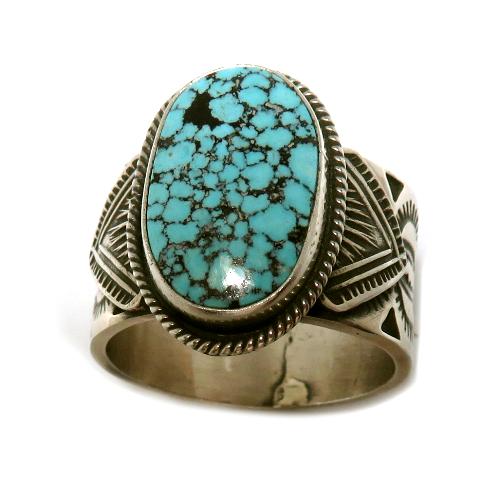 Indian Jewelry FUNNY公式ストア ナバホ族 Albert Jake スタンプワーク