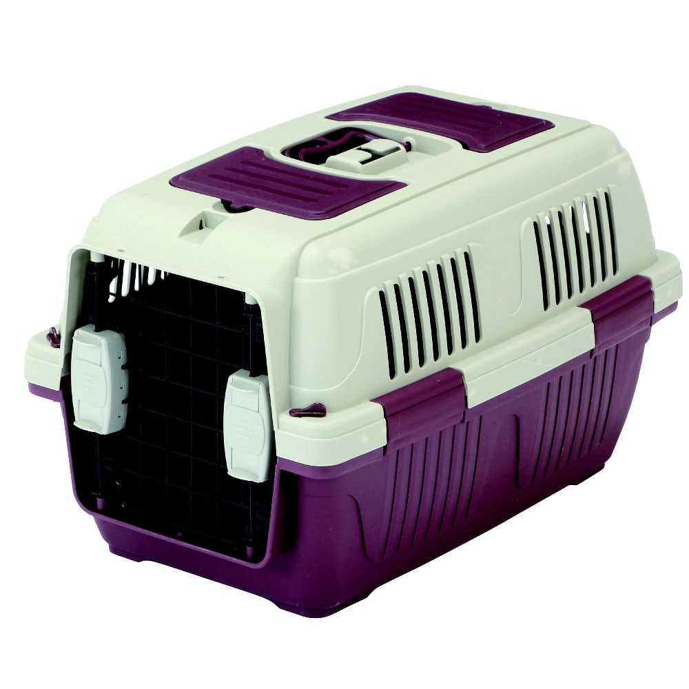 Petami ハードキャリー 小型犬用 レッド CD3ー1 の通販