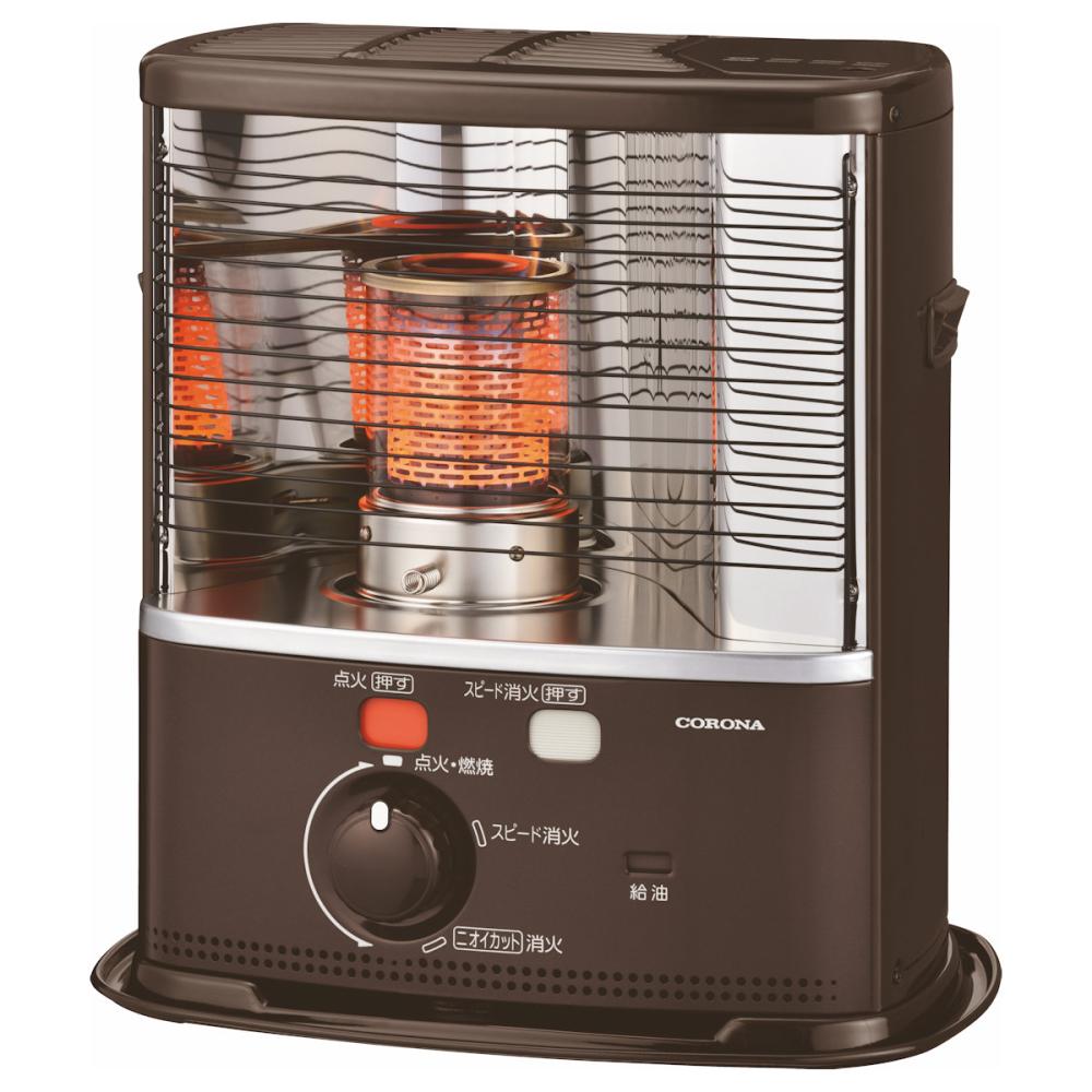 コロナ 反射型 石油ストーブ 木造9畳 ダークグレー SX