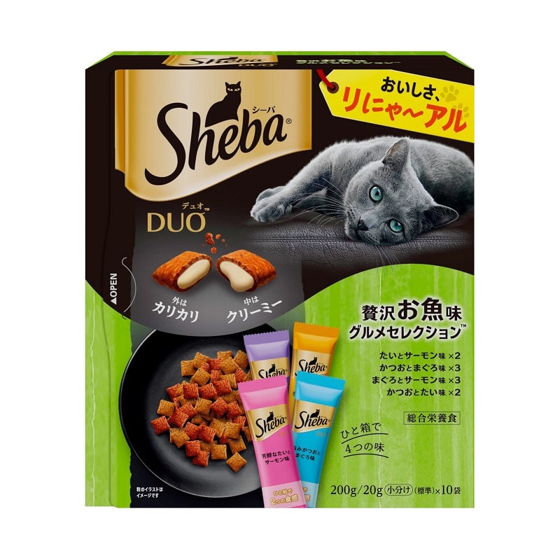 シーバデュオ 贅沢シーフード味セレクション 200g の通販