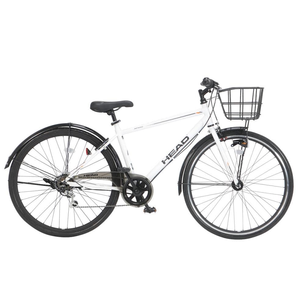 直接の引き渡し希望】27インチ カゴ付きスポーツ グレー クロスバイク