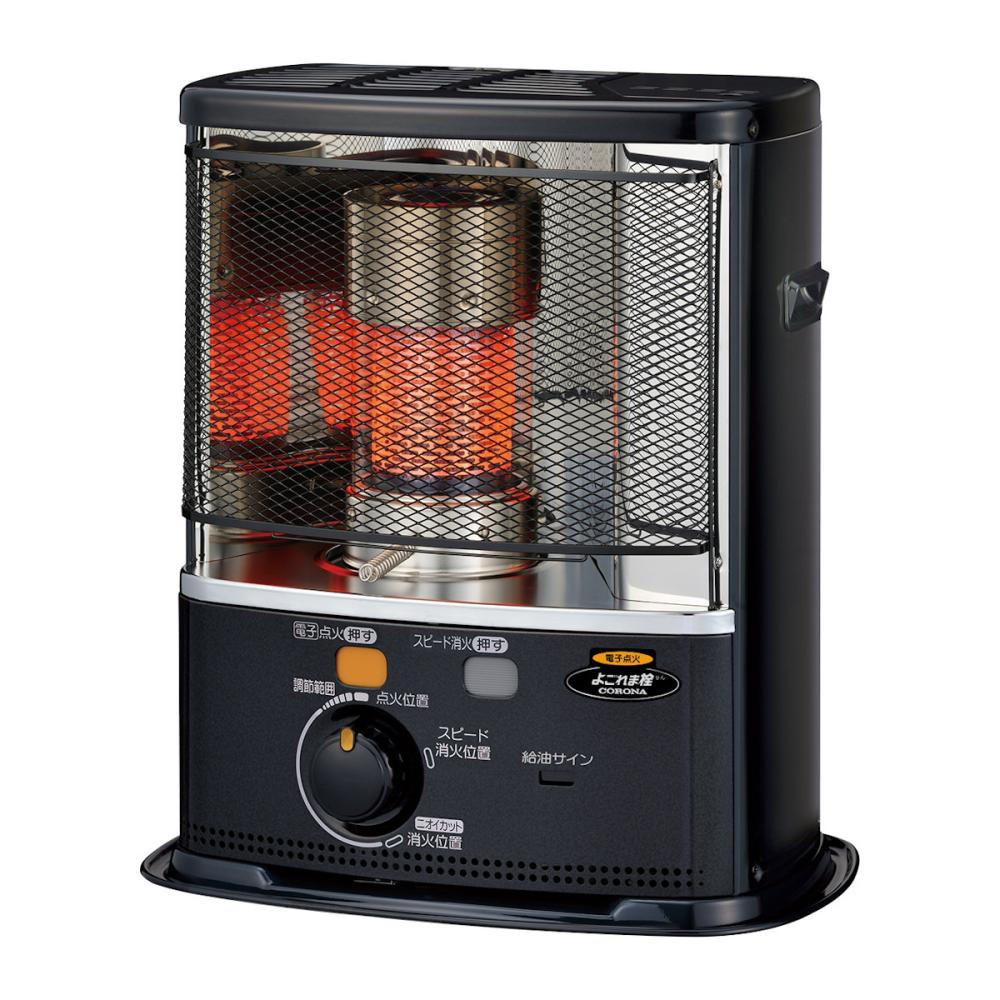 コロナ 反射型 石油ストーブ 木造9畳 ダークグレー SX