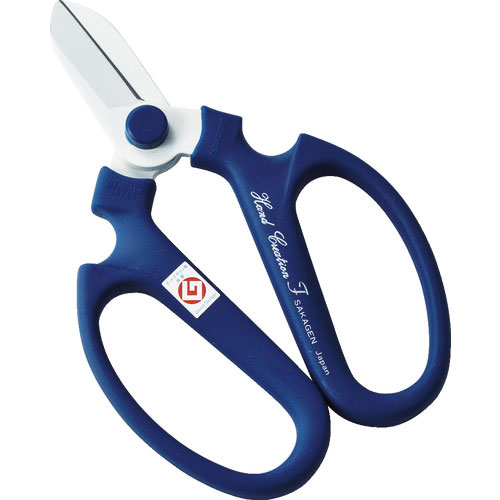 坂源 生花用ハサミ ハンドクリエーションF－170 ブルー＿ の通販