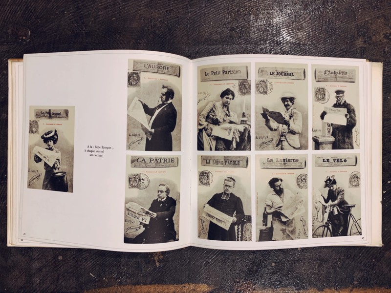 フランスのアンティーク絵葉書の本 L'AGE D'OR DE LA CARTE POSTALE
