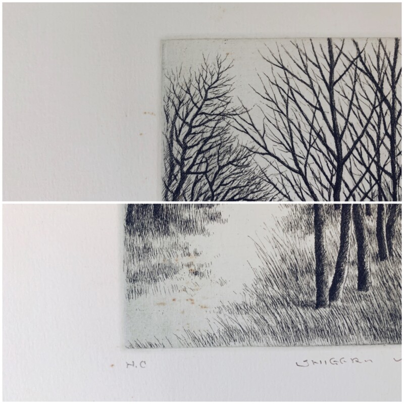 木村茂銅版画集『安曇野』 ｜ オリジナル銅版画12枚組・1980年限定50部