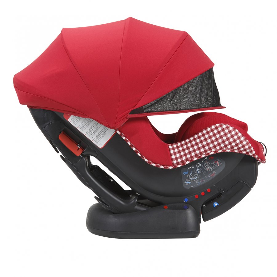 Joie チャイルドシート チルト キャノピー付（ギンガムチェック