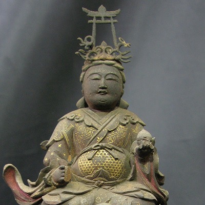 仏像修理の話86『天部像の現状維持修理』荼枳尼天、修復、現状維持