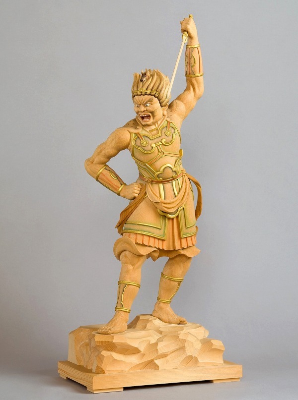 十二神将像(立像1尺2寸/木地彩色) 京仏商谷口の制作事例 京都市西京区