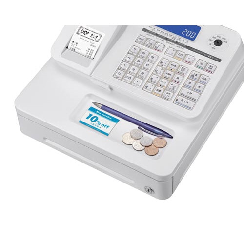 レジスター カシオ SR-S200-EXホワイト レジスター カシオの通販・価格