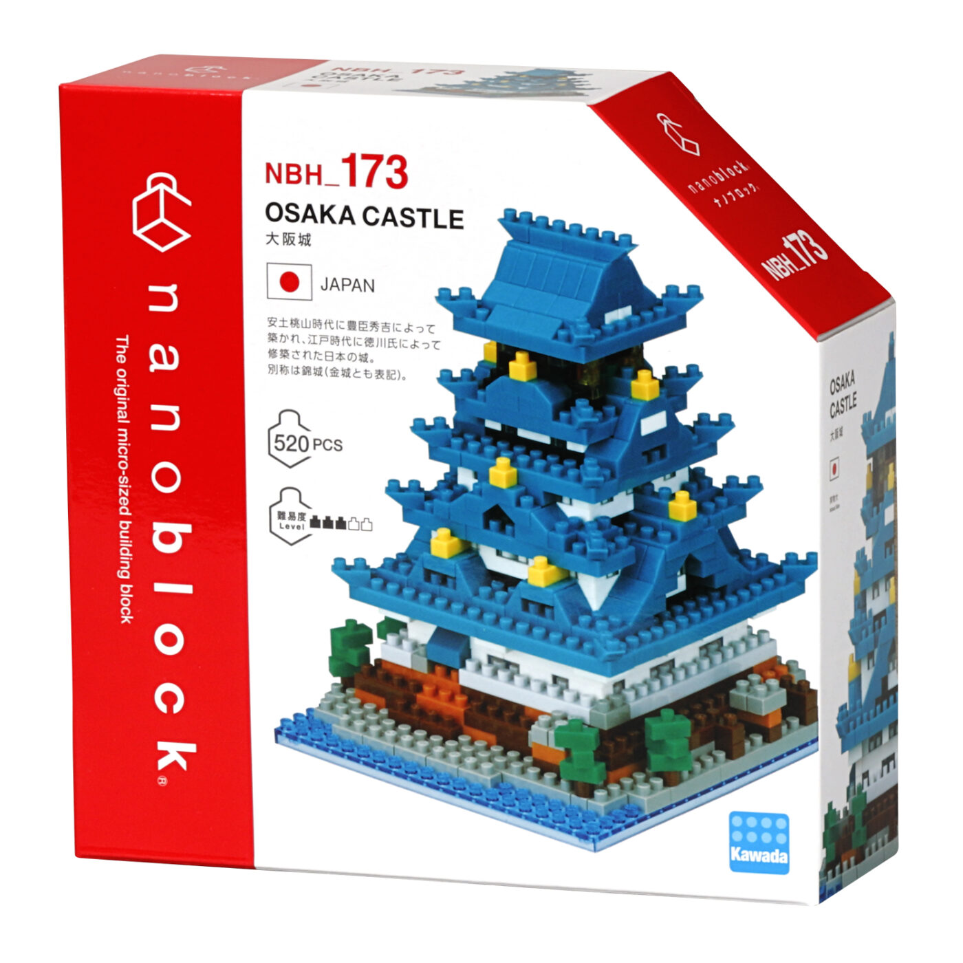 OSAKA CASTLE | CATALOG | nanoblock® | ブランド一覧 | Kawada