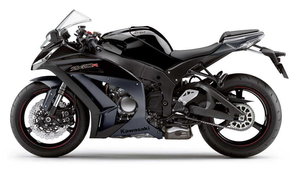 Ninja ZX-10R/ABS］2012年モデルはカラーリングのパターンを変更