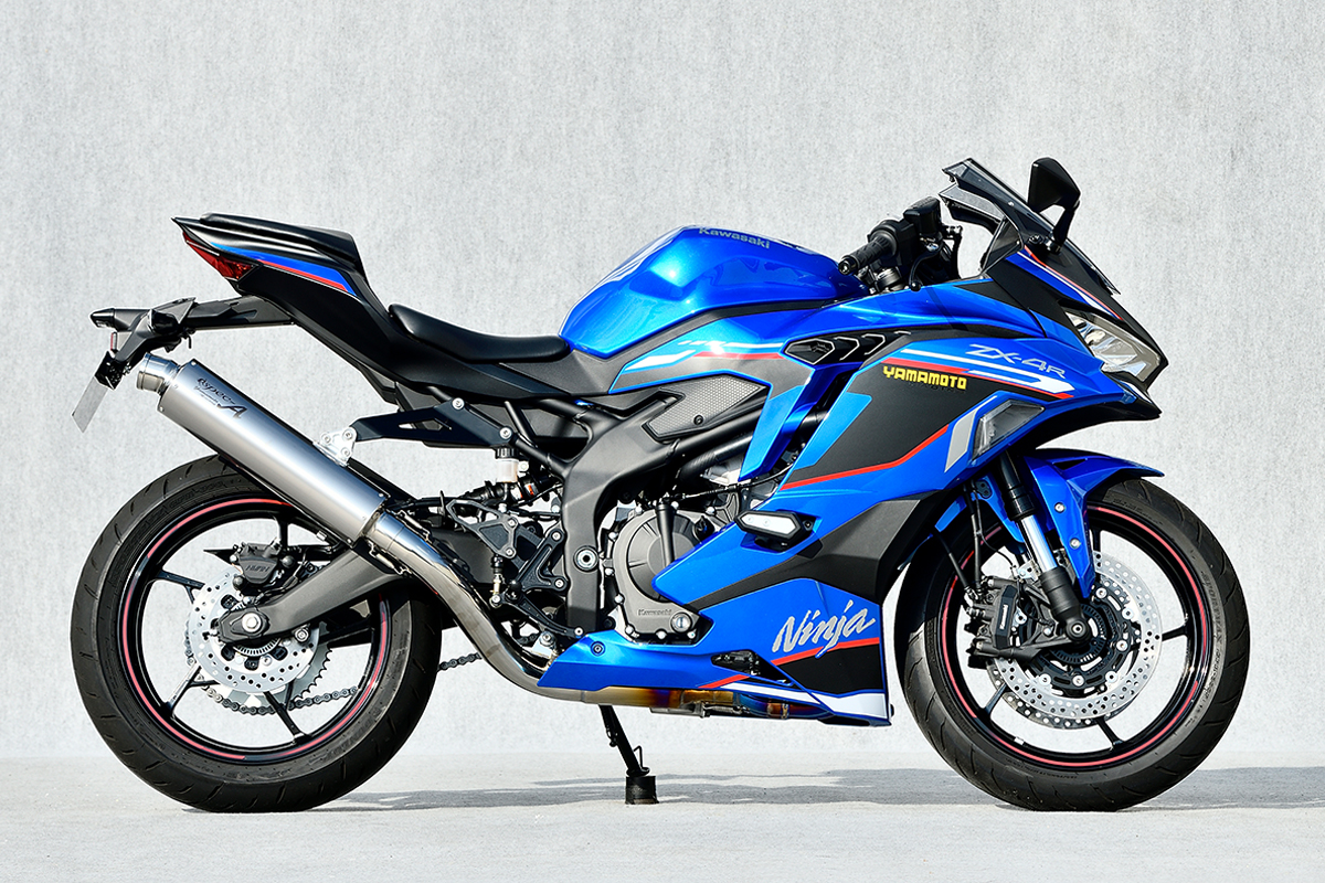 ニンジャZX-4Rオーナーは注目！ spec-Aからエキゾーストシステムが