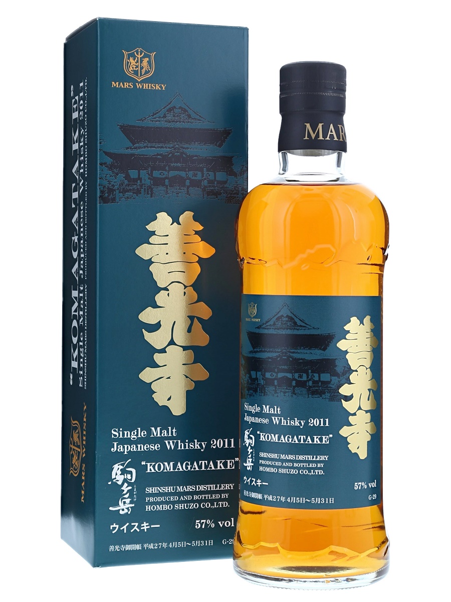 マルス駒ヶ岳蒸留所 善光寺 駒ヶ岳シングルモルトウイスキー 2011