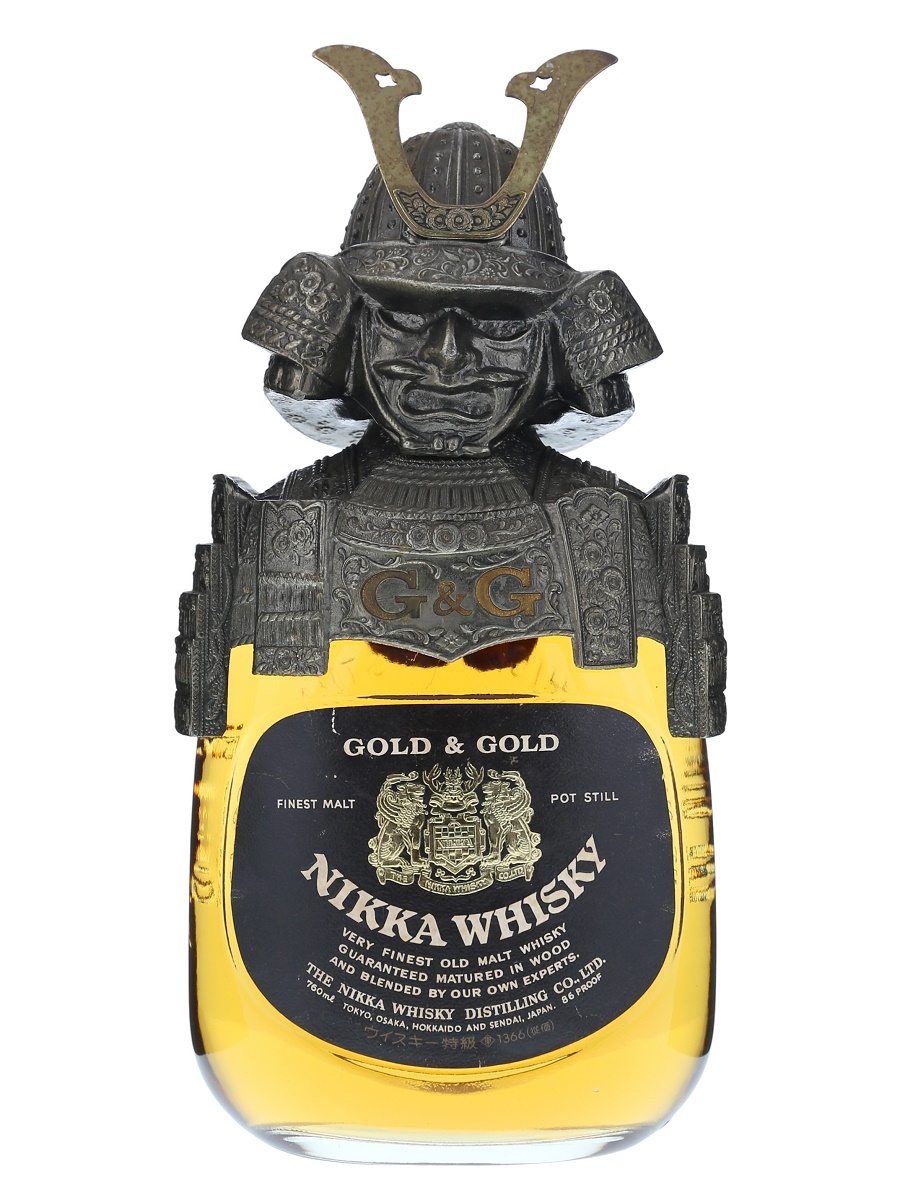 ニッカ G&G ウィスキー 侍 兜 特級表示 750ml / 43% - 歌舞伎
