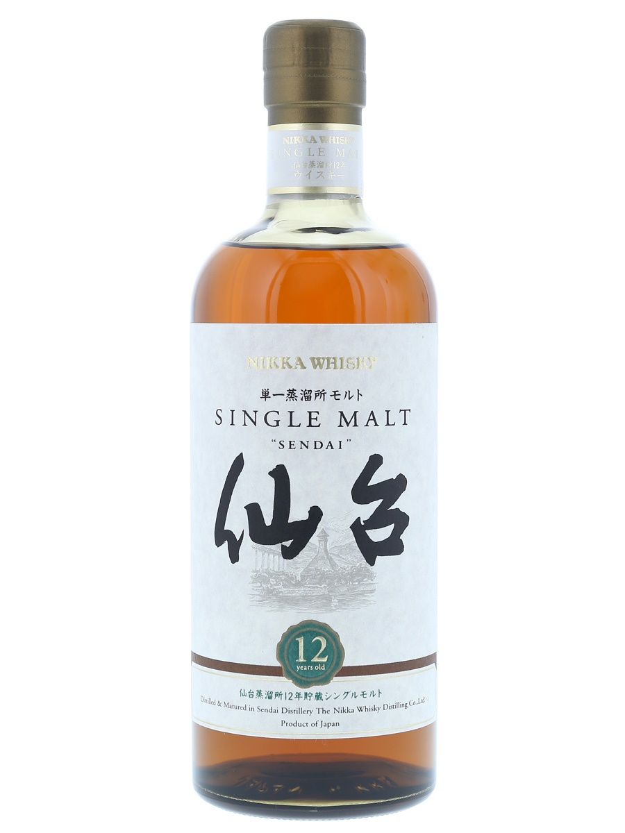 仙台 12年 シングル モルト (ギフト箱) 700ml/ 45% - 歌舞伎ウイスキー