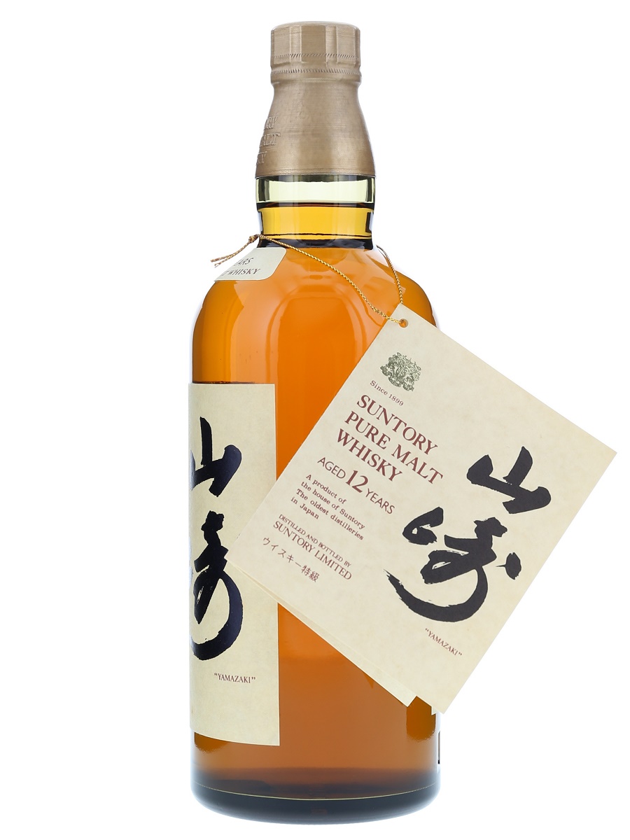 山崎 12年 ピュア モルト(向獅子) 特級表記 760ml / 43% - 歌舞伎