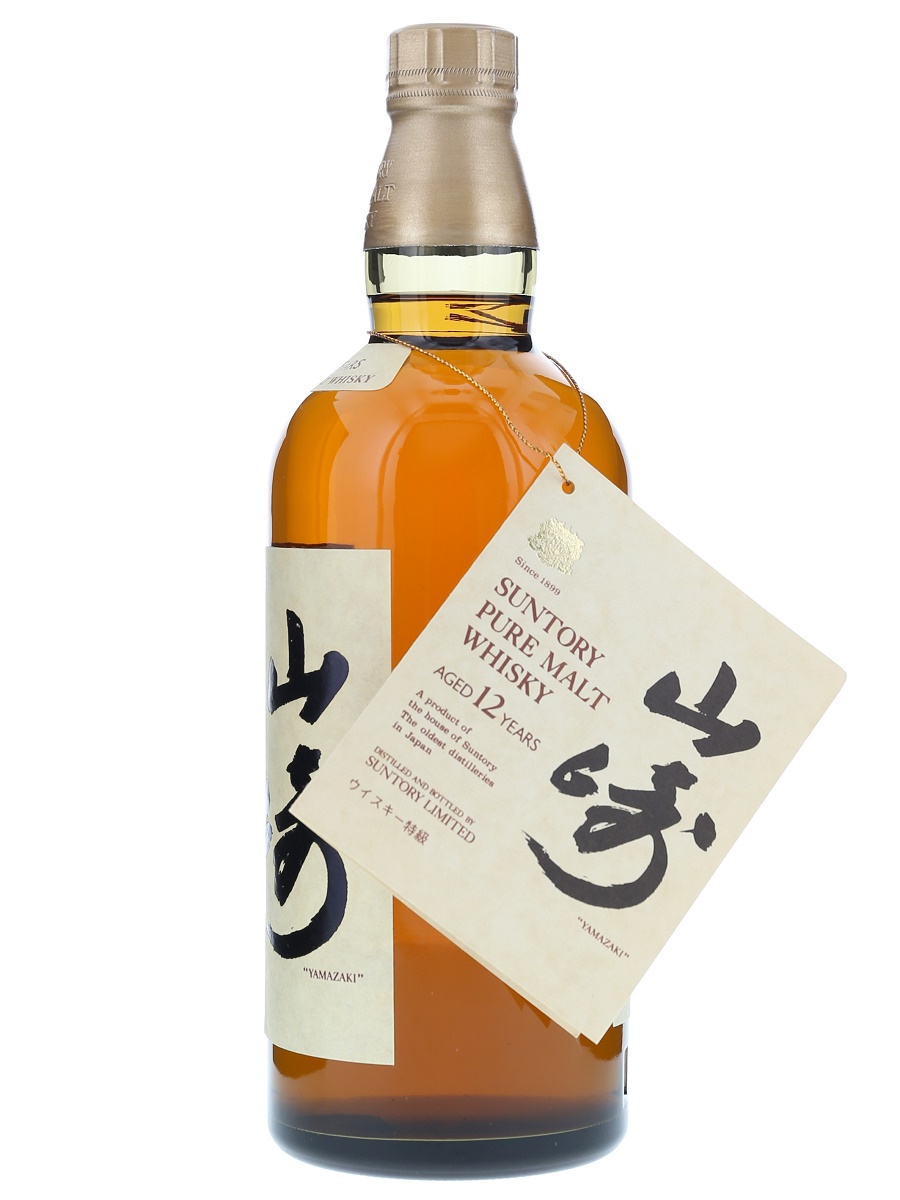山崎 12年 ピュア モルト(向獅子) 特級表記 760ml / 43% - 歌舞伎