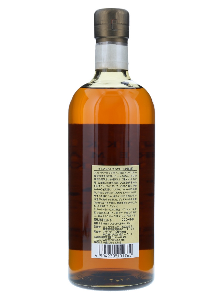 ニッカ ピュア モルト 北海道 12年 750ml / 43% - 歌舞伎ウイスキー