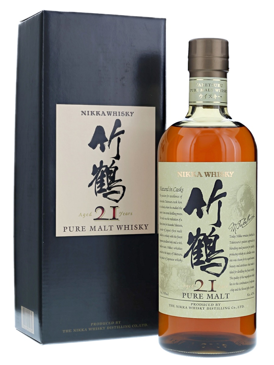 竹鶴 21年 ピュアモルト レビュー】竹鶴21年ピュアモルト – 特徴や味
