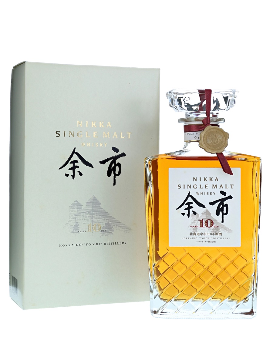 余市 10年 シングル モルト 700ml /43% - 歌舞伎ウイスキー 日本の