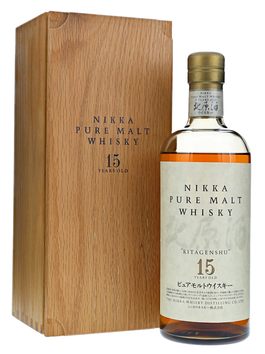 希少ニッカ 北原酒15年ピュアモルト ウイスキー 750ml 43% ニッカ