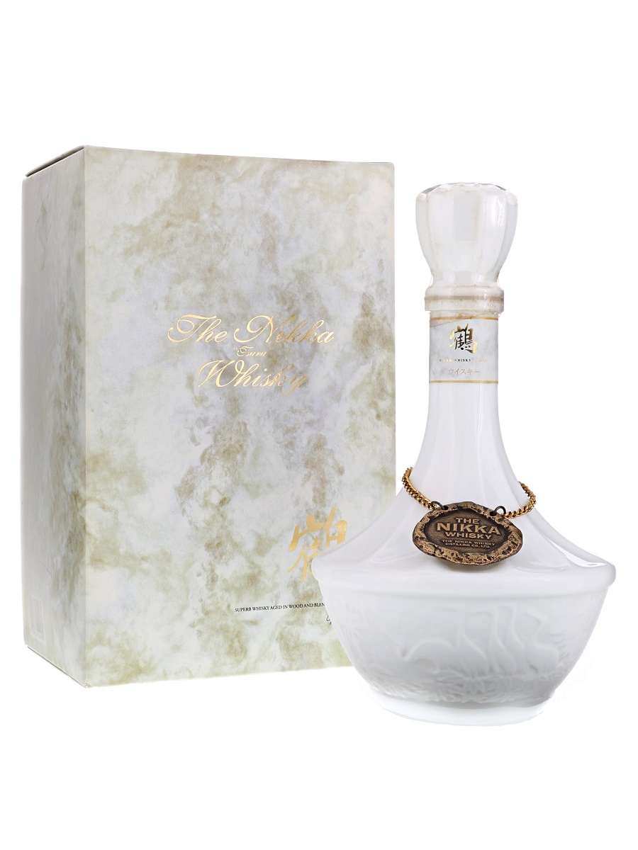 ニッカ 鶴 陶器 ボトル 700ml / 43% - 歌舞伎ウイスキー 日本の