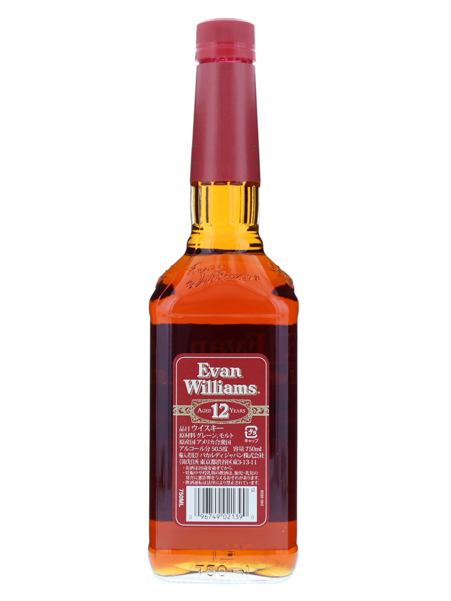 古酒】Evan Williams バーボンウイスキー 750ml 古酒】Evan Williams