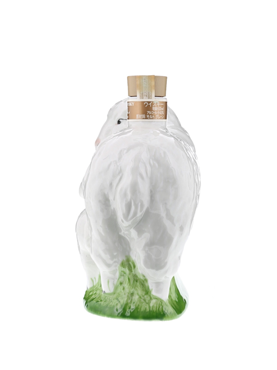 サントリー ローヤル 12年 干支 陶器 ボトル 未 600ml / 43% - 歌舞伎