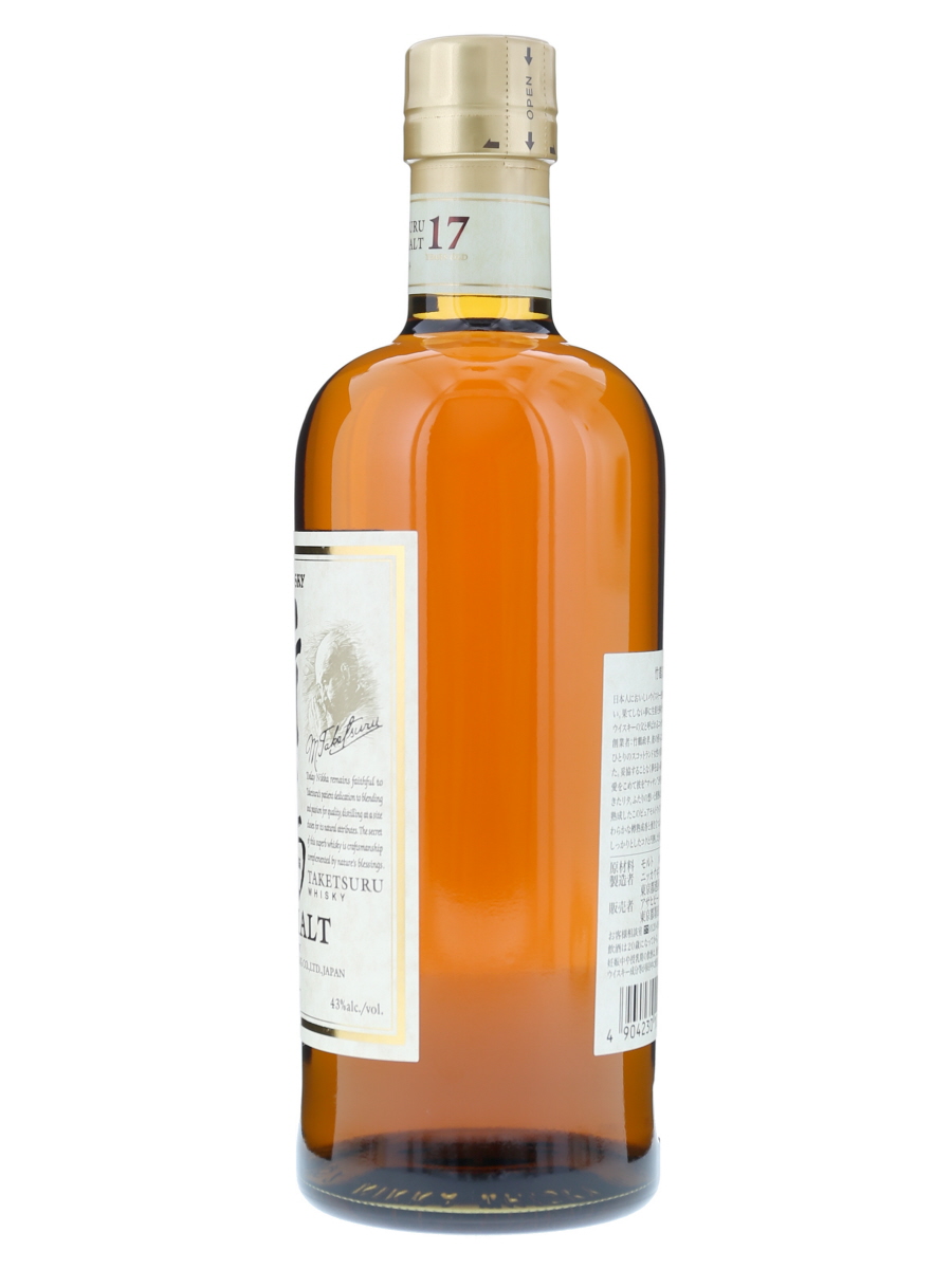 竹鶴 17年 ピュア モルト (ギフト箱) 700ml / 43% - 歌舞伎ウイスキー