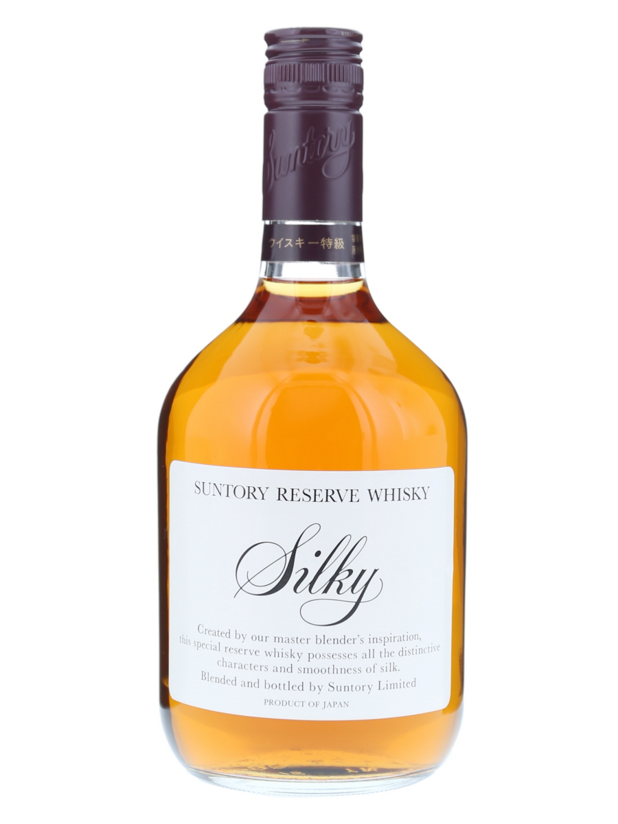 レア物美品 サントリーウイスキー シルキー 楽器ボトル 760ml 43% 希少
