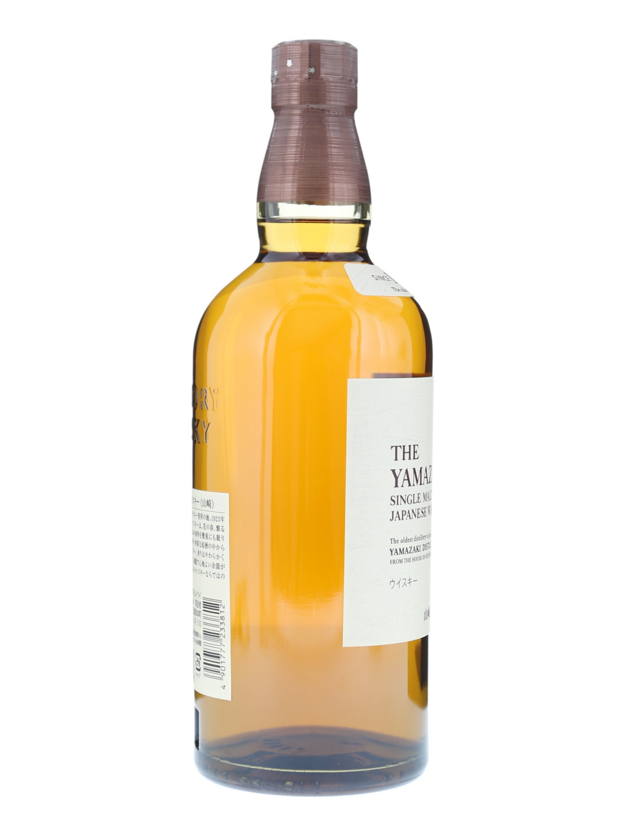 山崎​ シングル モルト N/A JPラベル 裏ラベル違い 700ml / 43% - 歌舞