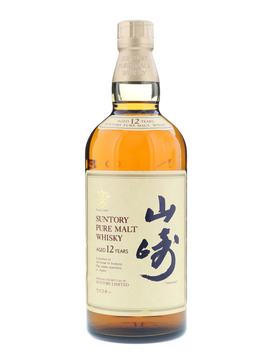山崎 12年 ピュアモルト 750ml / 43% - 歌舞伎ウイスキー 日本の