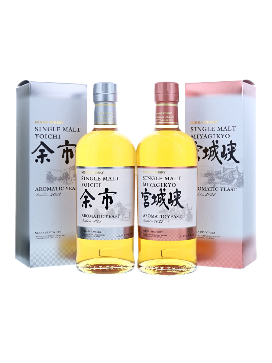 余市 & 宮城峡 2022 アロマティックイースト シングルモルト 2本セット