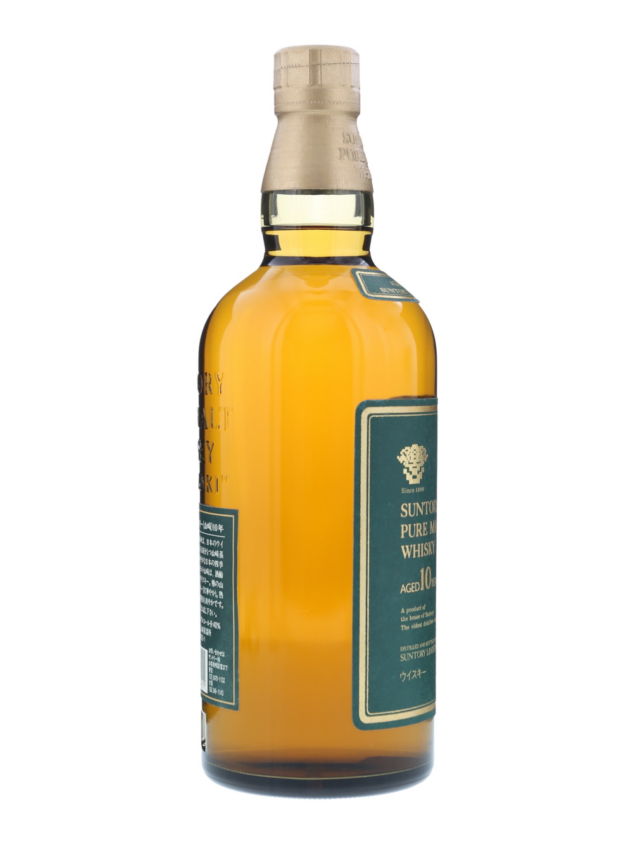 山崎 10年 ピュアモルト 緑ラベル 750ml / 40% - 歌舞伎ウイスキー